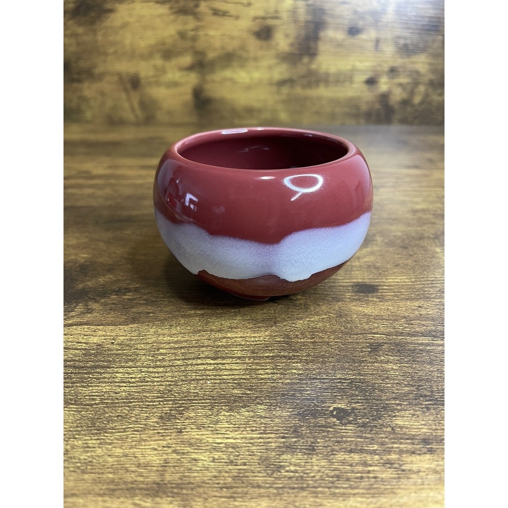 Rare Red And White Dish